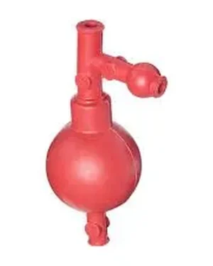 Bulbo de hule de 3 vias