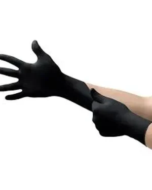 Guantes de nitrilo negro